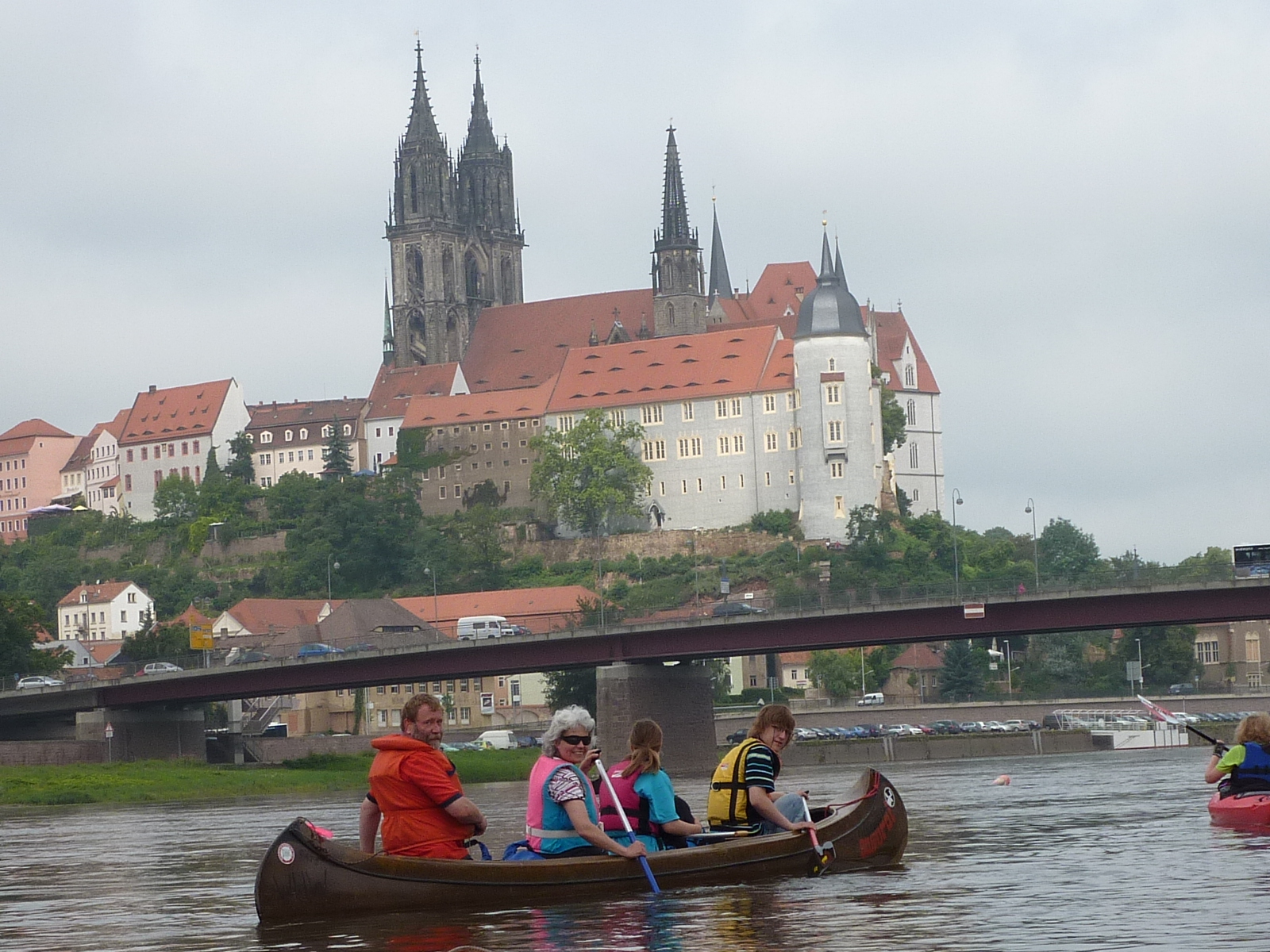 Mehrtagestour auf der Elbe bei Meissen