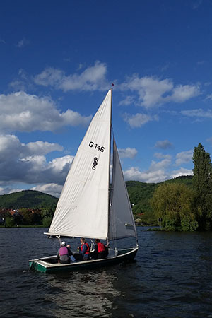 Ausbildung auf unserem Schulboot Seahorse