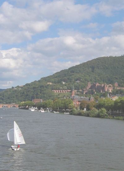 Neckar, Heidelberg