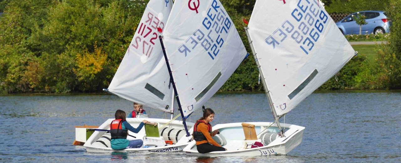 Segeln lernen mit dem Optimisten