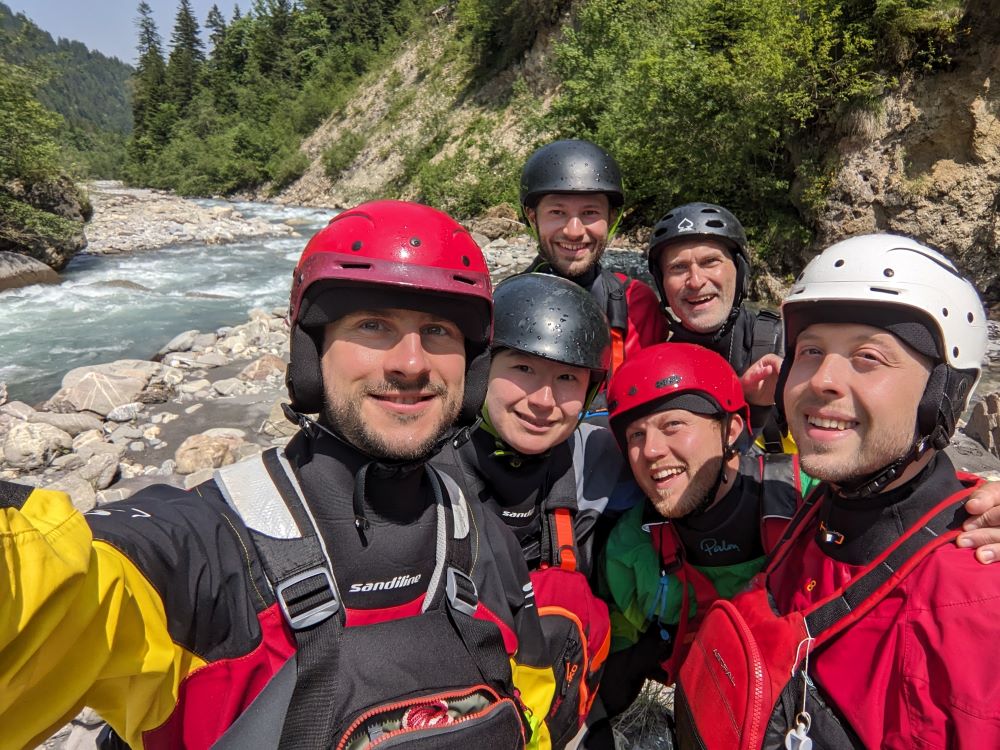 Gruppen treffen sich beim Scouten: Selfie Time! Gruppen treffen sich beim Scouten: Selfie Time!